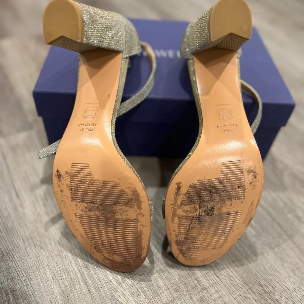 Stuart Weitzman size 11 shoes. - Picture 7 of 8